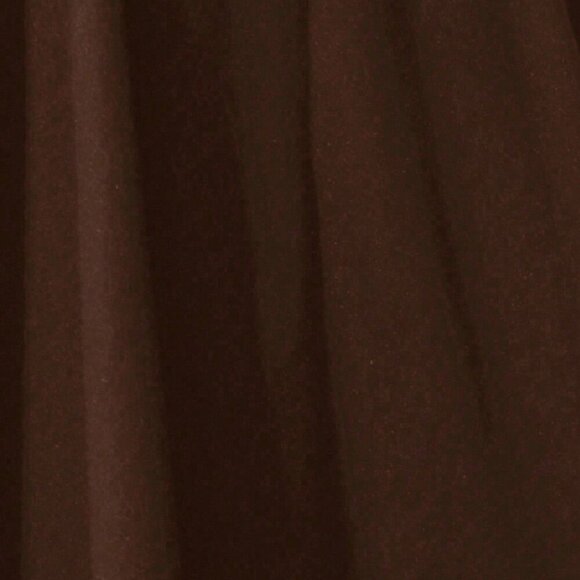 Coffee Brown Elegant Women's Minimalist Poncho Overcoat - Picture 7 of 7